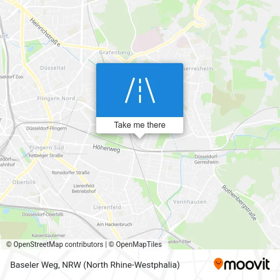 Карта Baseler Weg