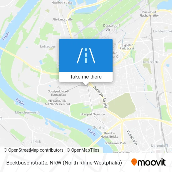 Beckbuschstraße map