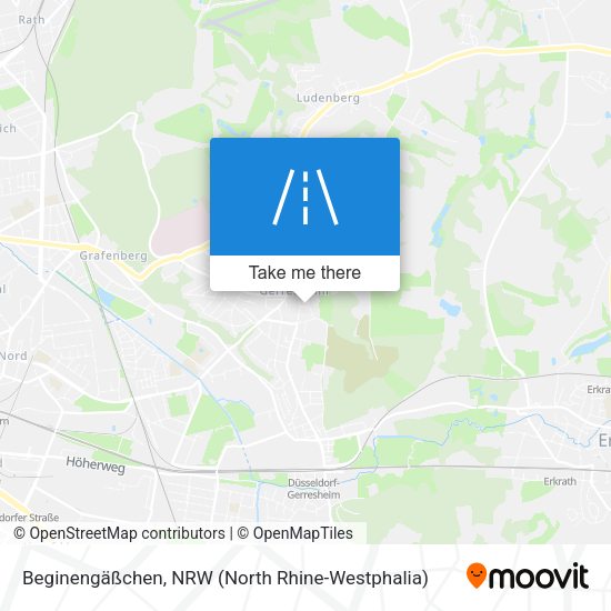 Beginengäßchen map