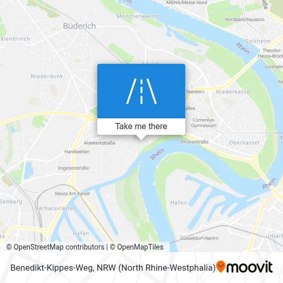 Benedikt-Kippes-Weg map