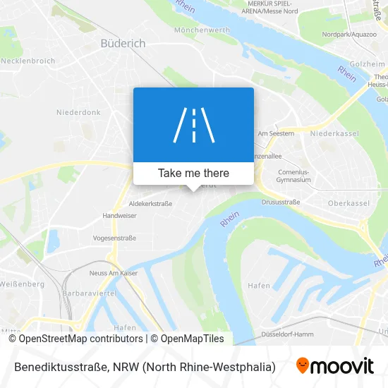 Benediktusstraße map