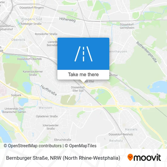 Bernburger Straße map