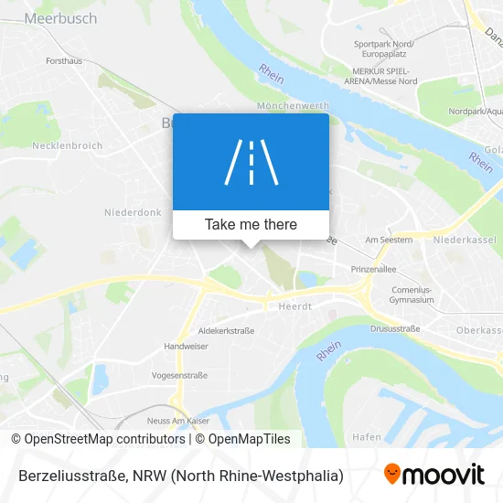 Berzeliusstraße map