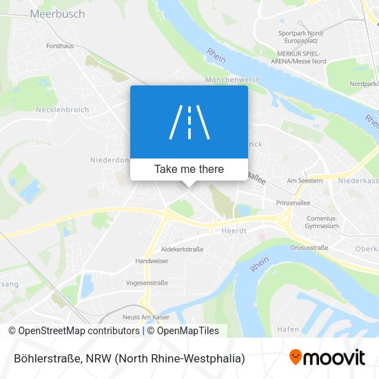 Böhlerstraße map