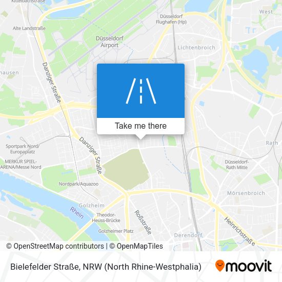 Bielefelder Straße map