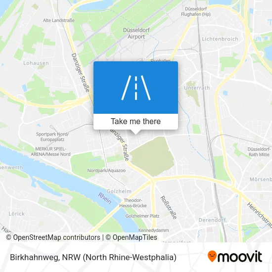 Карта Birkhahnweg