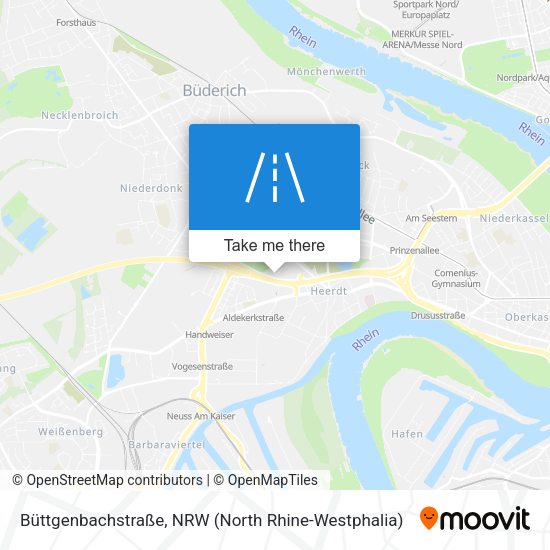 Büttgenbachstraße map
