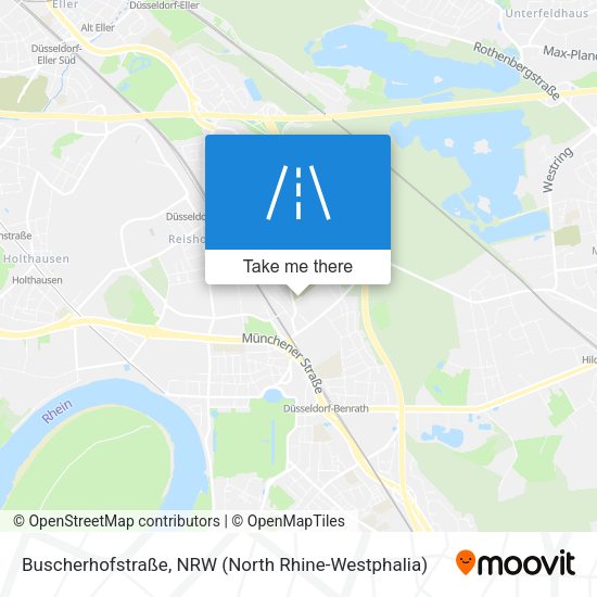 Buscherhofstraße map