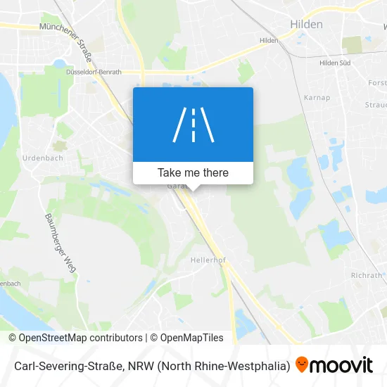 Карта Carl-Severing-Straße