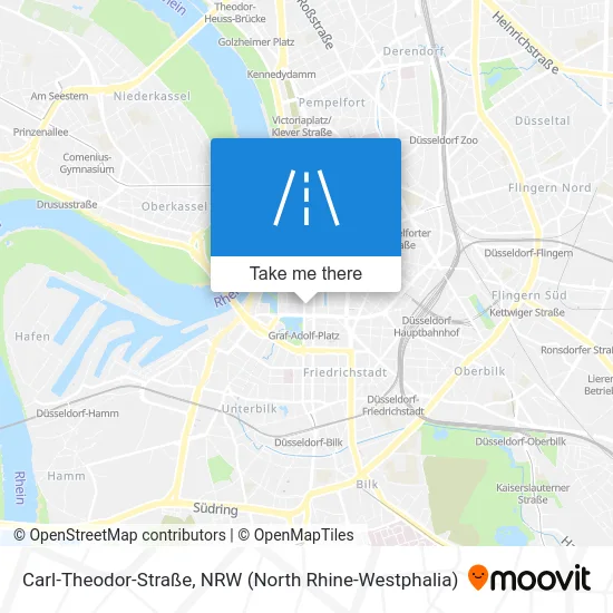 Карта Carl-Theodor-Straße
