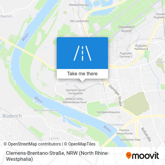 Clemens-Brentano-Straße map