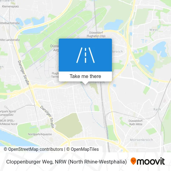 Cloppenburger Weg map