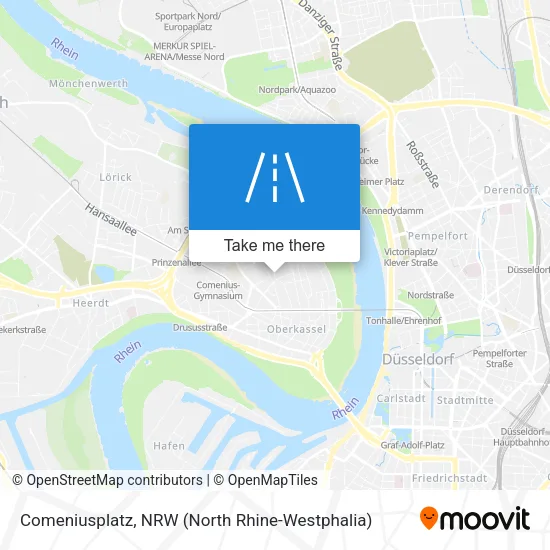 Карта Comeniusplatz