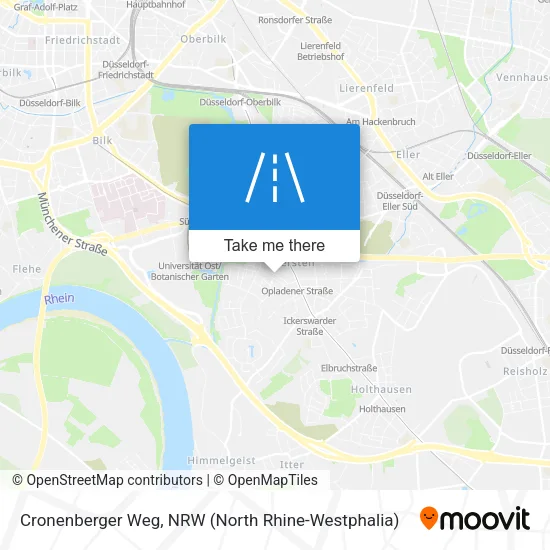 Карта Cronenberger Weg