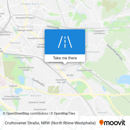 Cruthovener Straße map