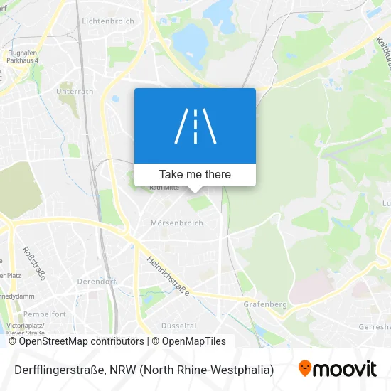 Карта Derfflingerstraße