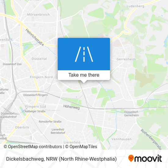 Карта Dickelsbachweg
