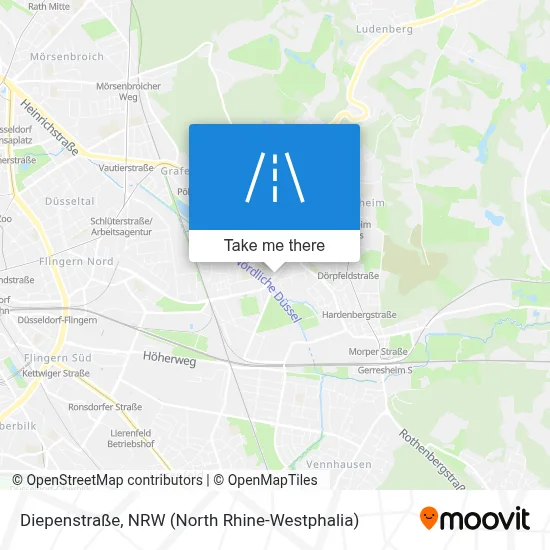 Diepenstraße map