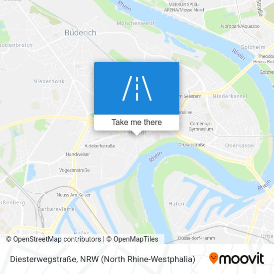 Diesterwegstraße map