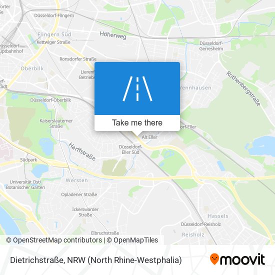 Карта Dietrichstraße