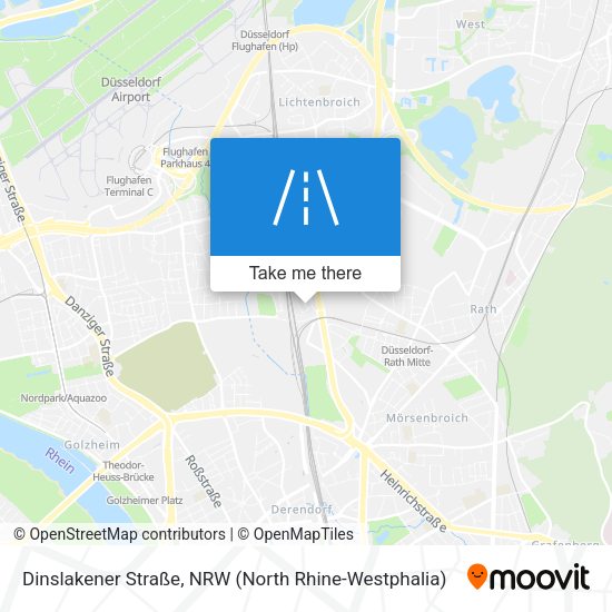 Dinslakener Straße map