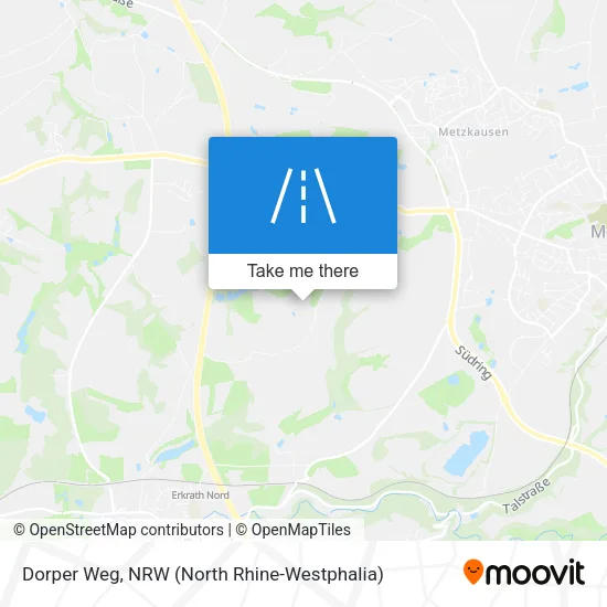 Карта Dorper Weg