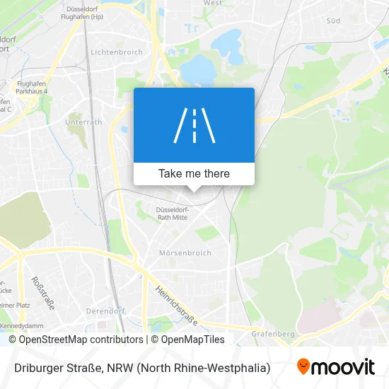Driburger Straße map