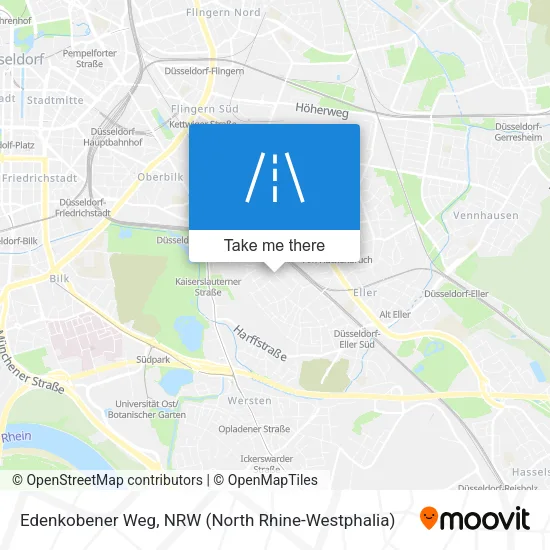 Карта Edenkobener Weg