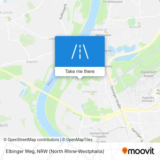 Карта Elbinger Weg