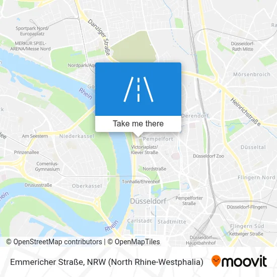 Emmericher Straße map