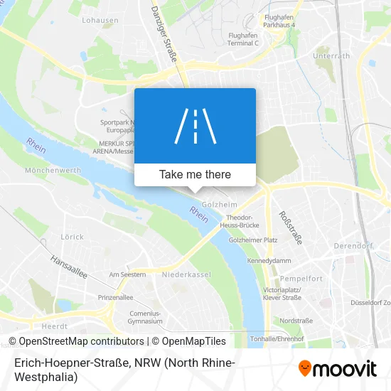 Erich-Hoepner-Straße map