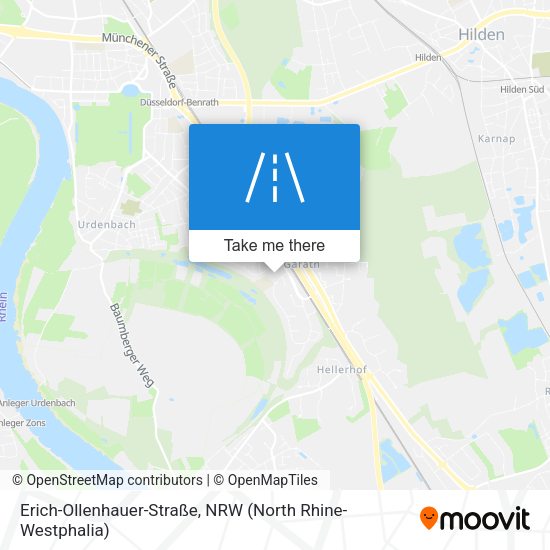 Erich-Ollenhauer-Straße map