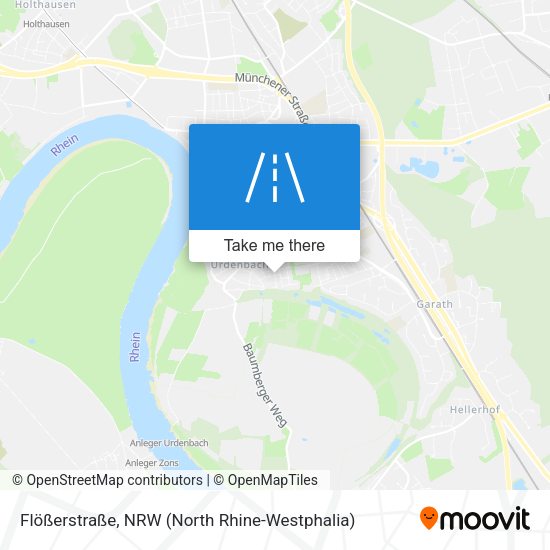 Flößerstraße map