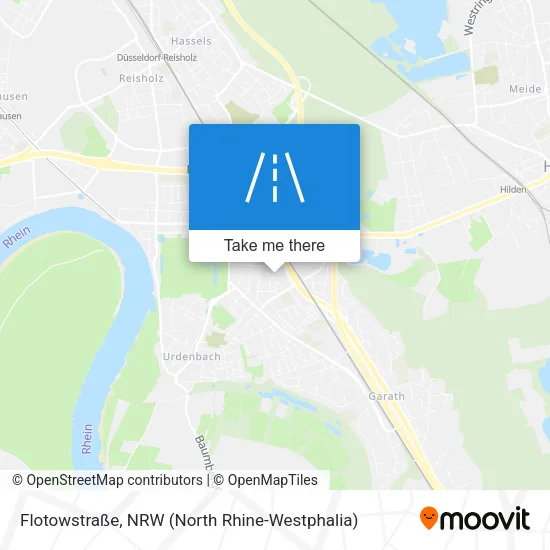 Карта Flotowstraße