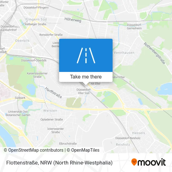 Карта Flottenstraße