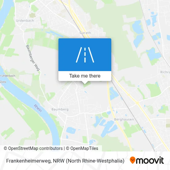 Frankenheimerweg map