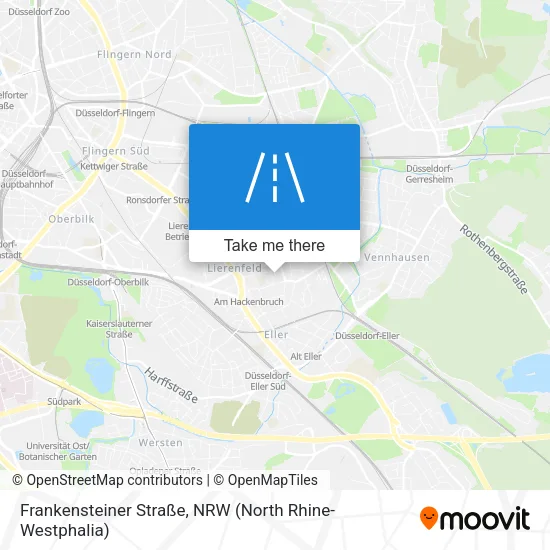 Карта Frankensteiner Straße