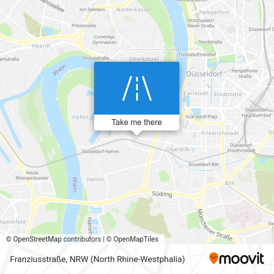 Franziusstraße map