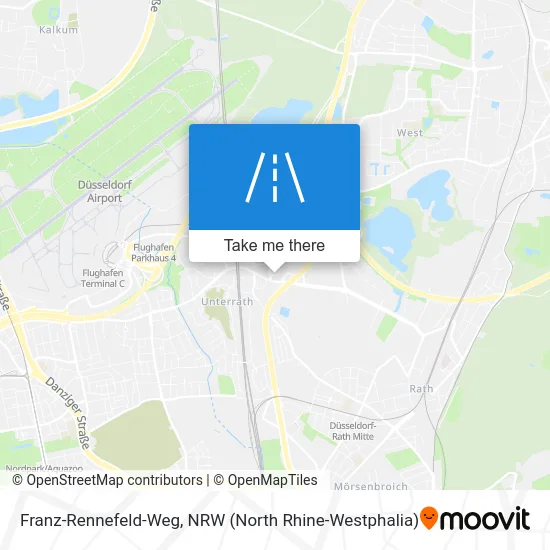 Карта Franz-Rennefeld-Weg