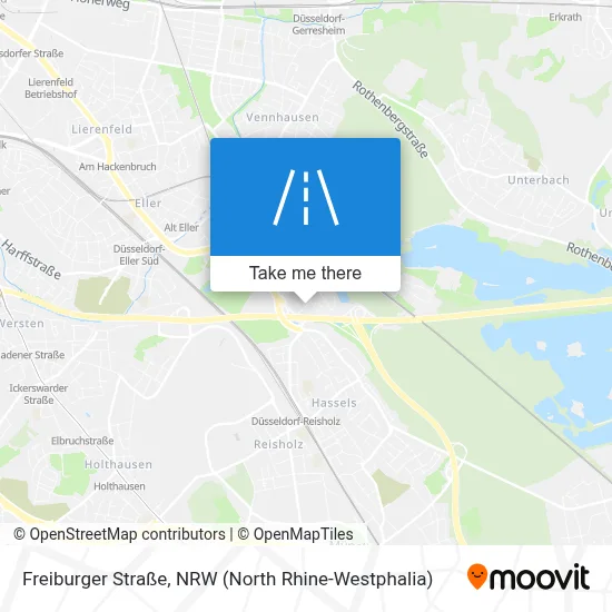 Freiburger Straße map