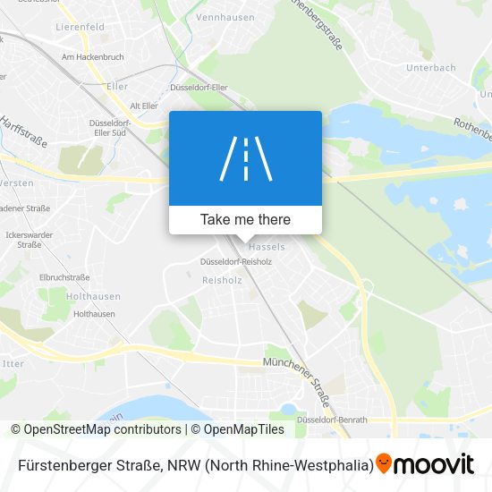 Fürstenberger Straße map