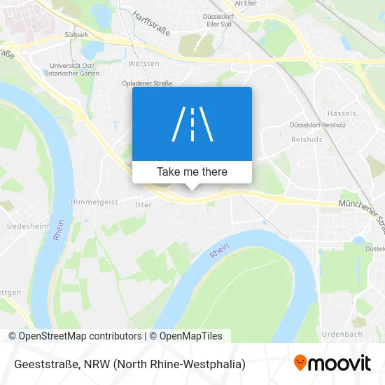 Карта Geeststraße