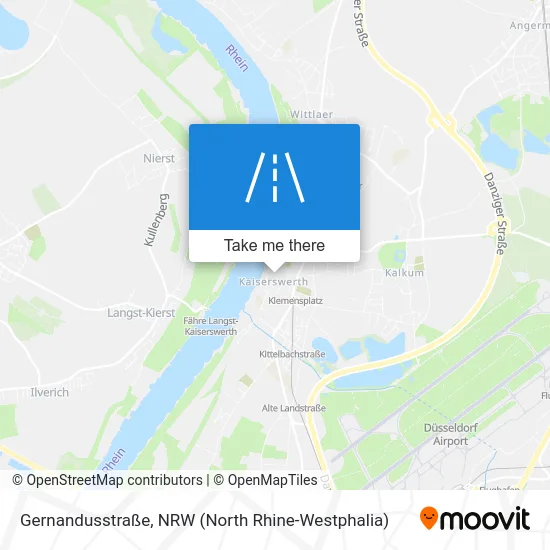 Gernandusstraße map