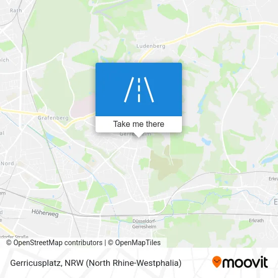 Карта Gerricusplatz