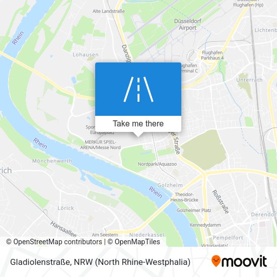 Gladiolenstraße map