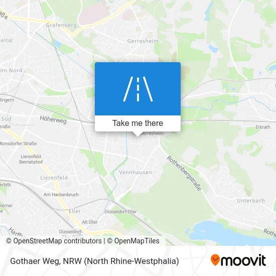 Карта Gothaer Weg