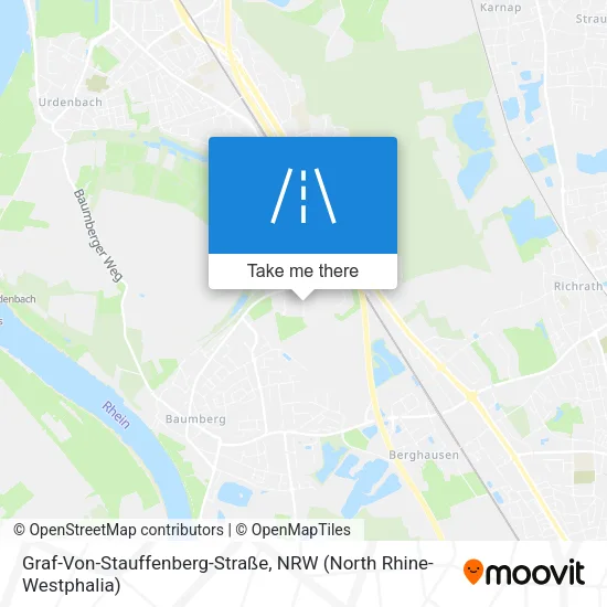 Карта Graf-Von-Stauffenberg-Straße