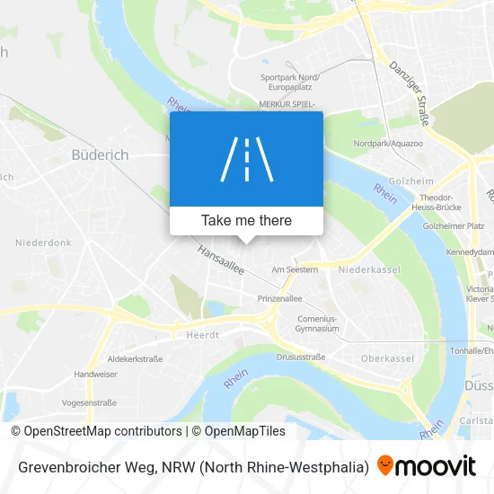 Карта Grevenbroicher Weg