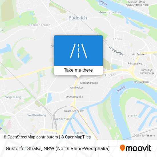 Gustorfer Straße map
