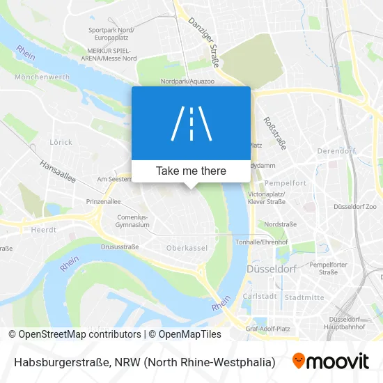 Карта Habsburgerstraße